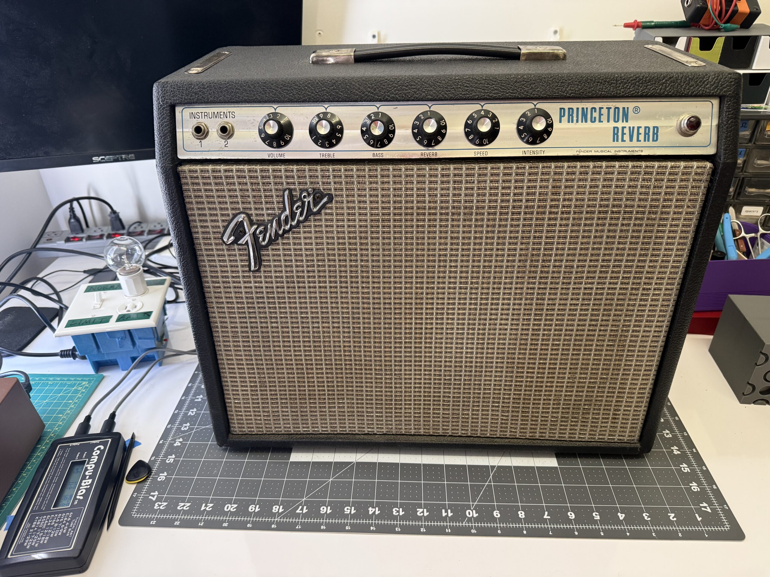 Silverface Princeton Reverb
